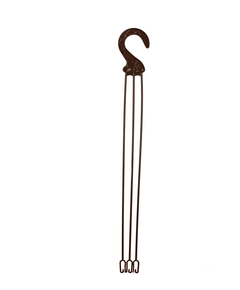  Подвес д/кашпо, h 47,8 см, молочный шоколад,d 3.5 мм купить недорого. Артикул: В0916. Вид 1.